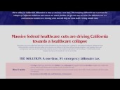 California healthcare union pushes for proposal that taxes billionaires