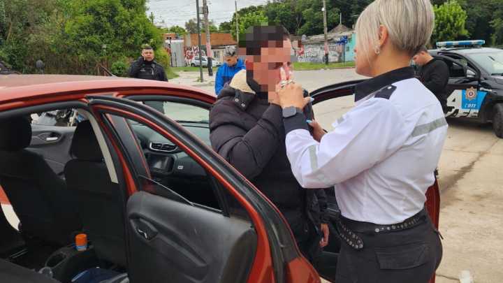 Graves casos de alcoholemia en Rosario: un conductor tenía 2,50 g/l y otro causó un choque