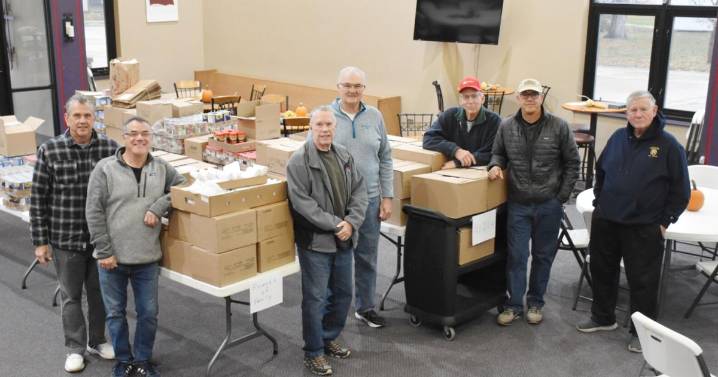 Trinity’s annual food distribution up to 168 bags