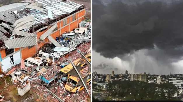 Tornado en Brasil deja cinco muertos