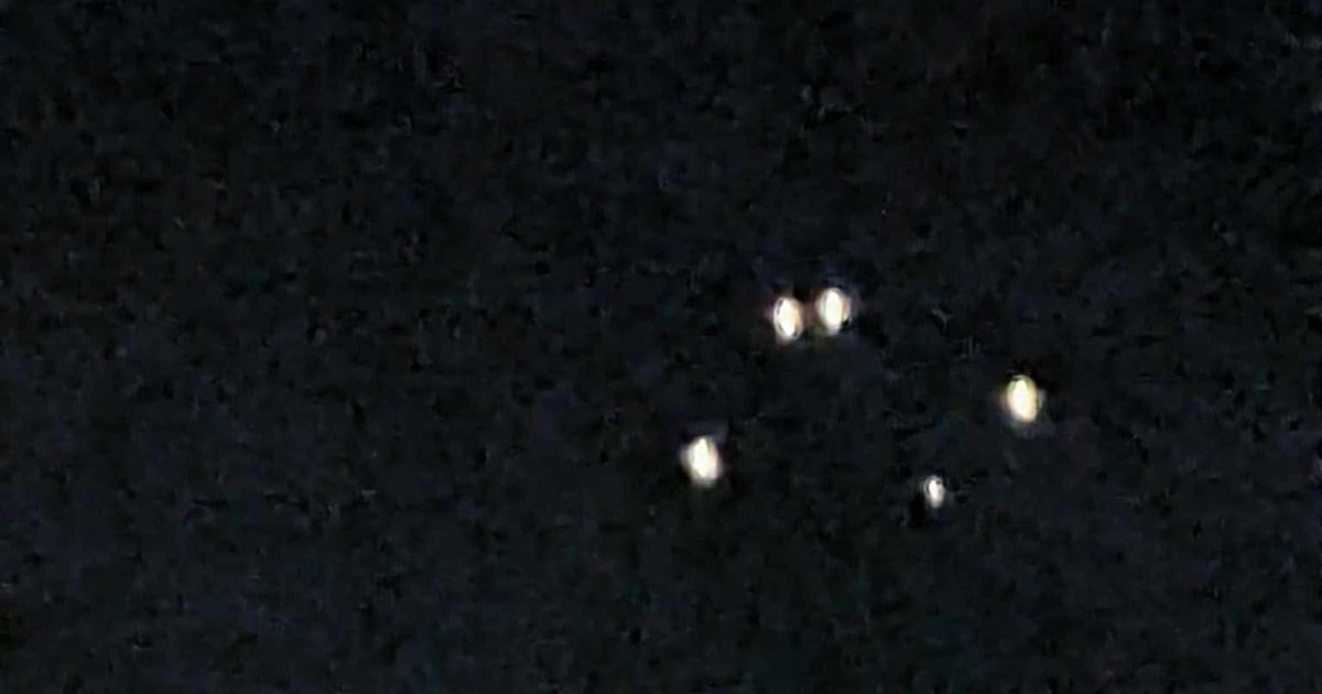 People are saying the 'Dudley Dorito' has returned as 'huge' craft spotted