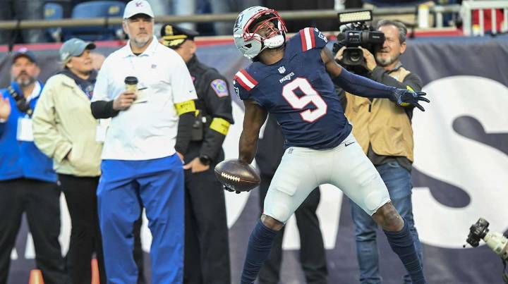 Patriots’ Kayshon Boutte ruled out with hamstring injury vs. Falcons