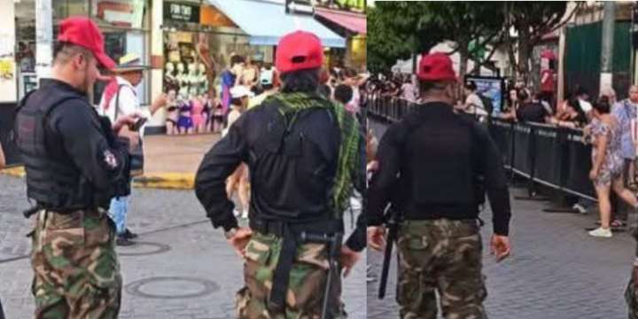 Polémica en Melgar por camuflados en desfile de Halloween