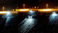 Rally nocturno (e ilegal) en la nieve, los vecinos alertan de carreras clandestinas en la urbanización de la estación de Pajares: "Un día puede haber una desgracia"