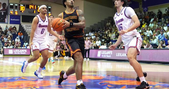 Rodney Rice scores 27 and USC beats Boise State 70-67 in the Southwest Maui Invitational