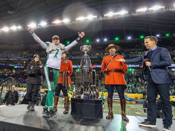 Riders return home Monday to kick off Grey Cup festivities in Regina