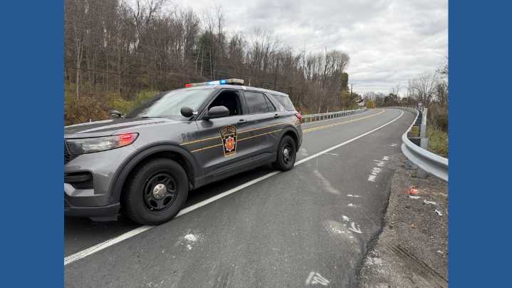 Crash in Wyoming County causes road closure