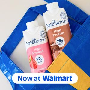Kate Farms Expands Access with Launch of High Protein Nutrition Shakes at Select Walmart Stores: Clinically Designed Nutrition Support for GLP