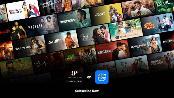 Prime Video launches AP International South Cinema as an add