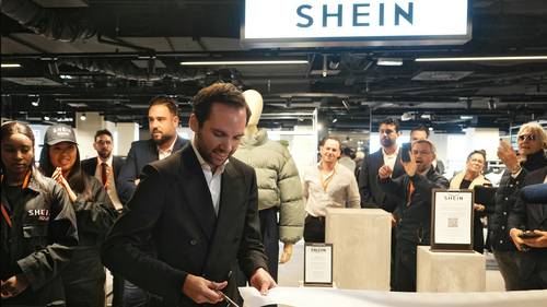France moves to suspend access to Shein platform as the retailer opens its first store in Paris