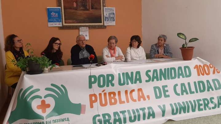 La Plataforma en Defensa de la Sanidad Pública llama a movilizarse en Huesca este domingo para frenar el deterioro del sistema