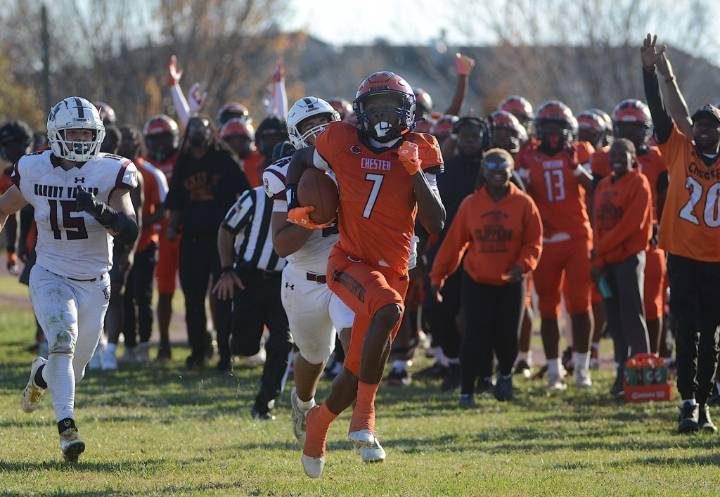 H.S. Football: Brown-Murray steps up as Chester rolls into District 1 Class 5A semis