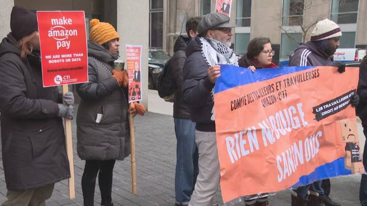 Groups call for Amazon boycott after 4,500 jobs lost in Quebec