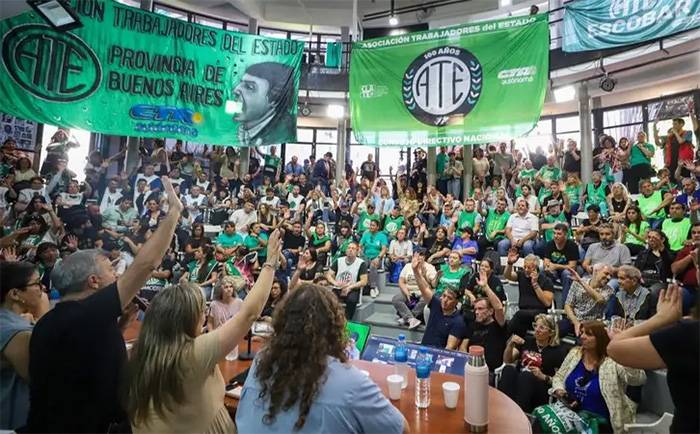 ATE convocó a un paro nacional el 19 de noviembre contra la reforma laboral