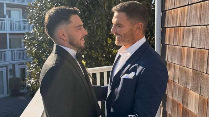 Hijo de Julián Gil se casa; el actor le regala un traje con forro especial