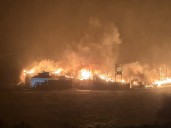 As a storm raged in Newfoundland, a community’s fish plant burned to the ground