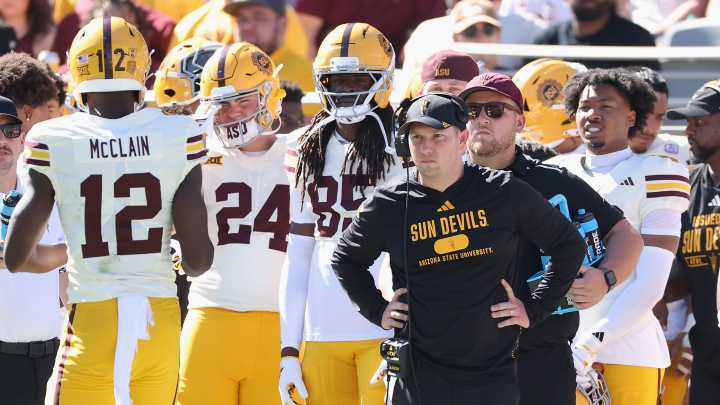 ASU football coach quiet on Sam Leavitt possibly transferring