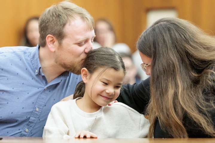 Children unite with new families at Ann Arbor court’s first adoption day since 2019