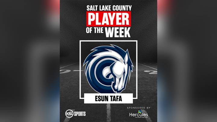 Salt Lake County High School Player of the Week 
