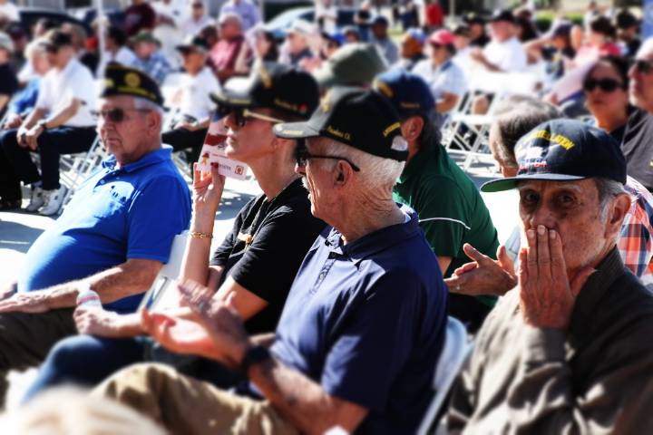 Tributo en Pasadena a los que sirvieron en combate