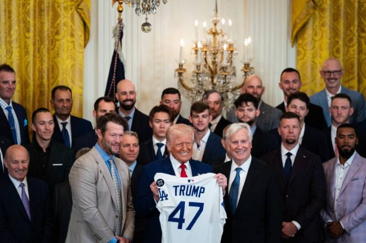 Trump congratulates Dodgers on World Series win: 'SEE YOU ALL AT THE WHITE HOUSE!!!'