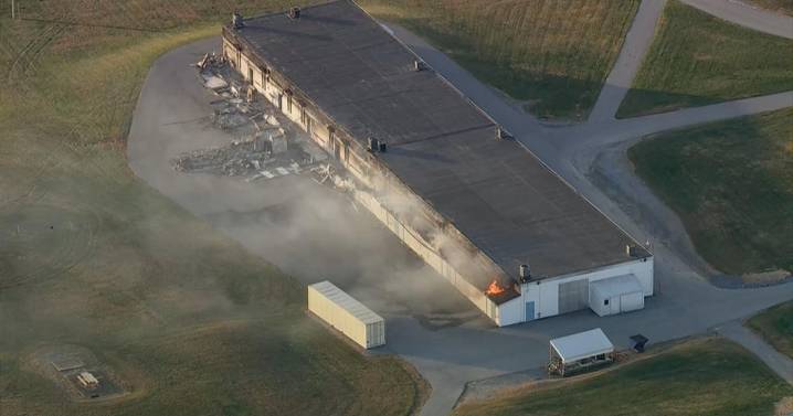Fire burning at explosives detonator assembly facility in Chester County, Pennsylvania