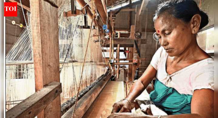 How handwoven silk in this tiny village of Assam has stood the test of time