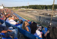 Bystander injured in race car crash at Wall Stadium, police say