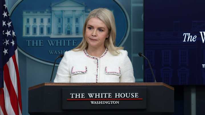 Karoline Leavitt's Excuse For Donald Trump's 'Piggy' Snap Isn't Convincing Anyone