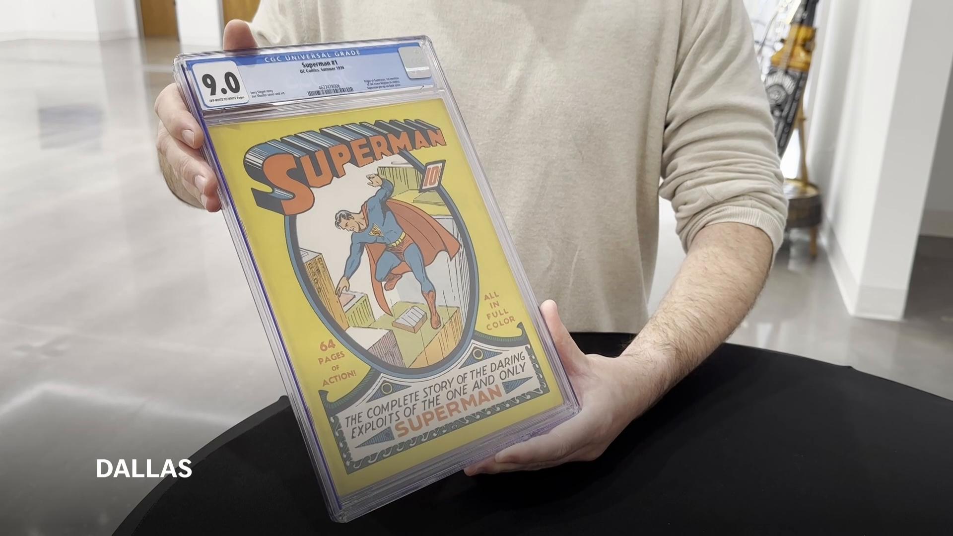 Up, Up and Sold Away! Attic Superman comic soars to $9.12 million record