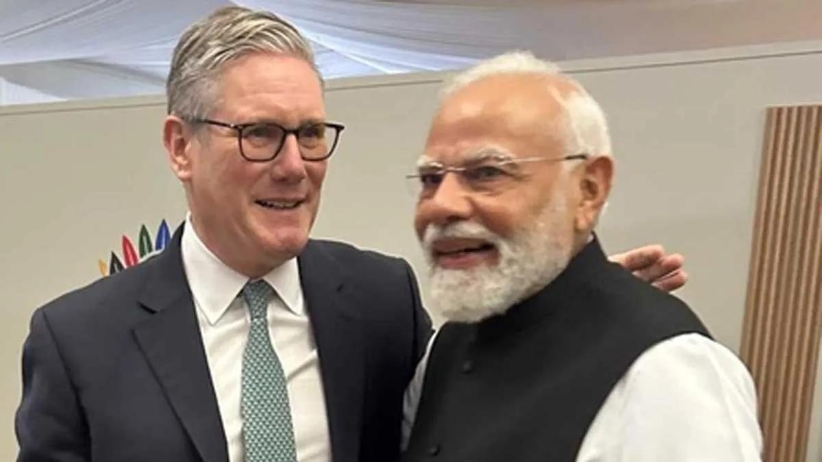 PM Modi Notes ‘New Energy’ in India–UK Partnership During Meeting with UK PM Starmer