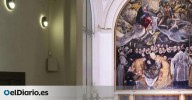 El cuadro 'El entierro del Señor de Orgaz' de El Greco se salva tras averiarse una tubería en la iglesia que lo acoge
