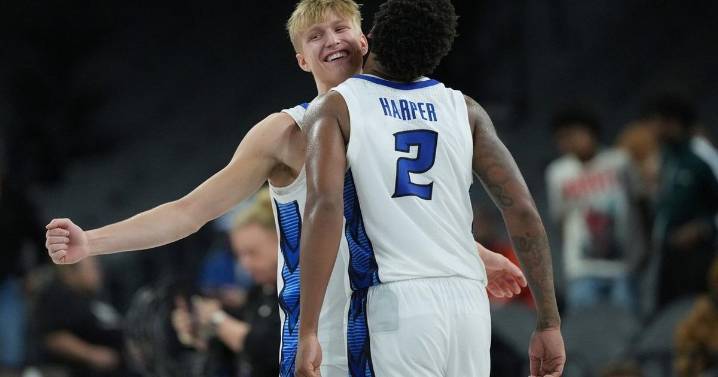 Harper scores 18 and Creighton tops Oregon 76-66 to get a win in the Players Era tournament
