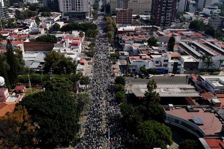 Marchas en México: miles de ciudadanos protestan contra la violencia y el crimen organizado