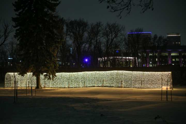 Moorhead light tunnel returns to brighten cold winter nights