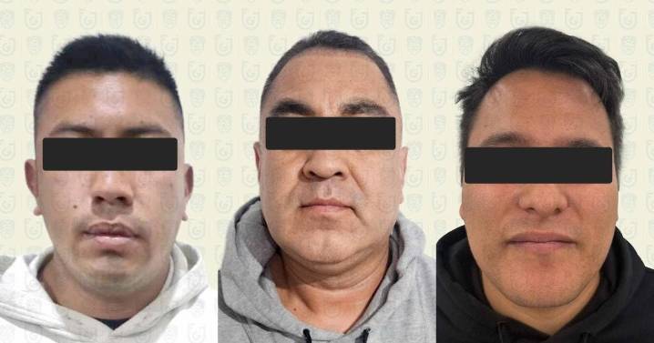 Detienen a tres presuntos integrantes de 'Los Rodolfos' tras cateos en Tlalpan y Xochimilco