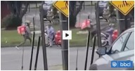 Repartidor propina brutal patada en el rostro a adulto mayor tras discusión de tránsito en Concepción