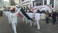 Celebran en Mazatlán desfile por aniversario de la Revolución Mexicana