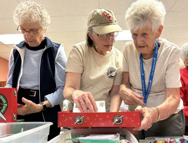 Final weeks for Operation Christmas Child in Grey