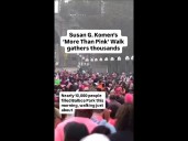 Thousands gather for Susan G. Komen's 'More Than Pink' Walk