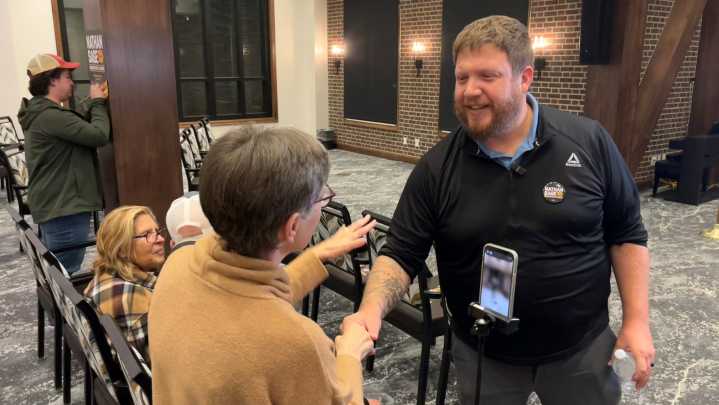 Democrat US Senate candidate Nathan Sage completes 99