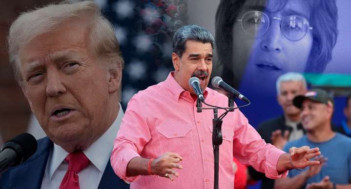 Maduro pide paz cantando canción “Imagine” de John Lennon en medio de tensiones con EEUU