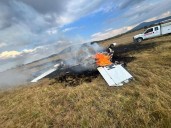 Avioneta se desploma en Michoacán; reportan 5 heridos