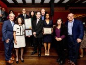 Justice Judith McMahon feted at a retirement party on Grymes Hill