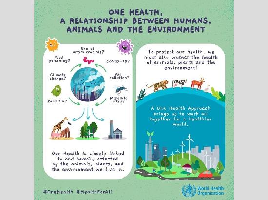 WHO urges collective action to tackle health threats at human-animal-environment interface on World One Health Day [ FULL VIEW ]
