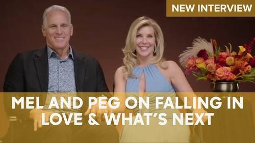 'Golden Bachelor's' Mel and Peg talk about their slow burn to finding love with each other