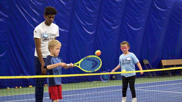 How this tennis program is changing lives for Utah children with autism