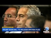 30-day countdown to release Epstein files begins after Trump signs bill