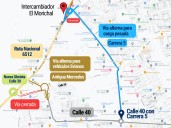 Restricciones de movilidad por intervenciones de obra en la nueva glorieta de la calle 30 e intercambiador El Morichal, en acceso a Yopal