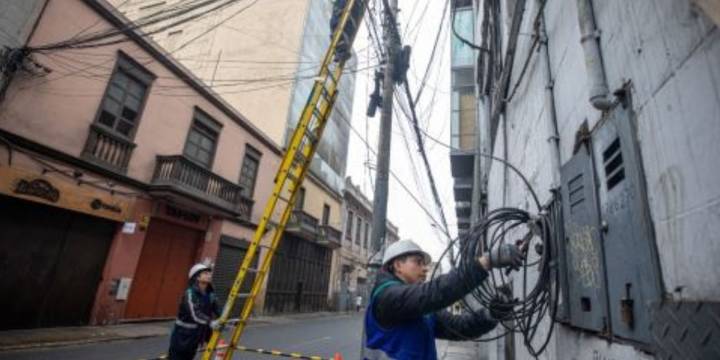 Prolima libera de cables aéreos varias zonas del Centro de Lima: estas son las áreas beneficiadas